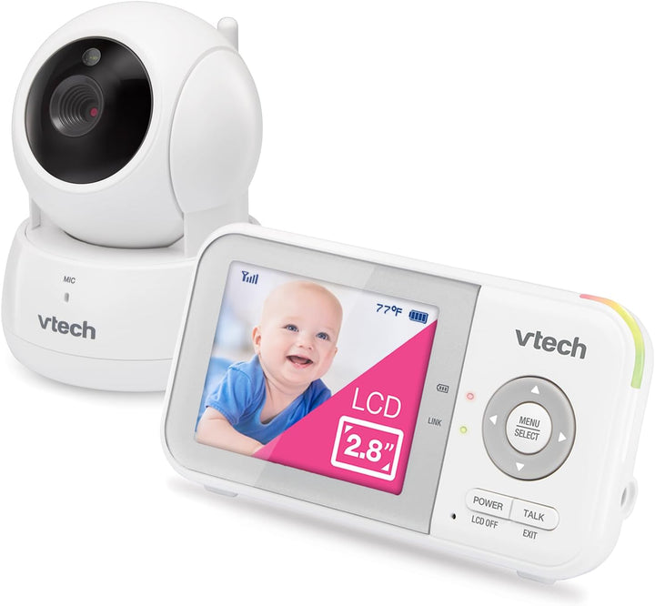 VTech VM923 Monitor de bebé, pantalla de 2.8 pulgadas, panorámica-i...