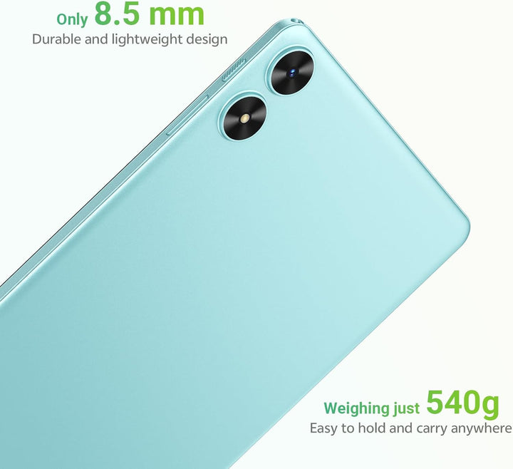SHARECLOUD Tablet de 10.1 pulgadas, Tablet Android 15 con Funda, 24...