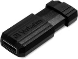 Verbatim Unidad flash USB 2.0 de 32 GB PinStripe retráctil - Busine...