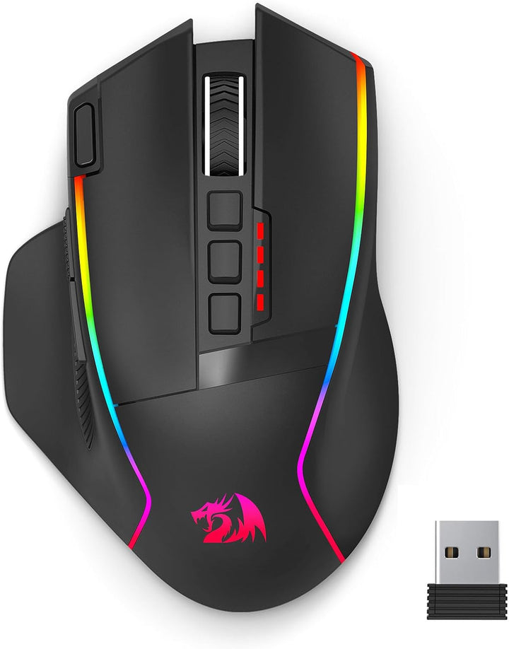 Redragon Ratón Inalámbrico para Juegos, Ratón Ergonómico 16000 DPI...