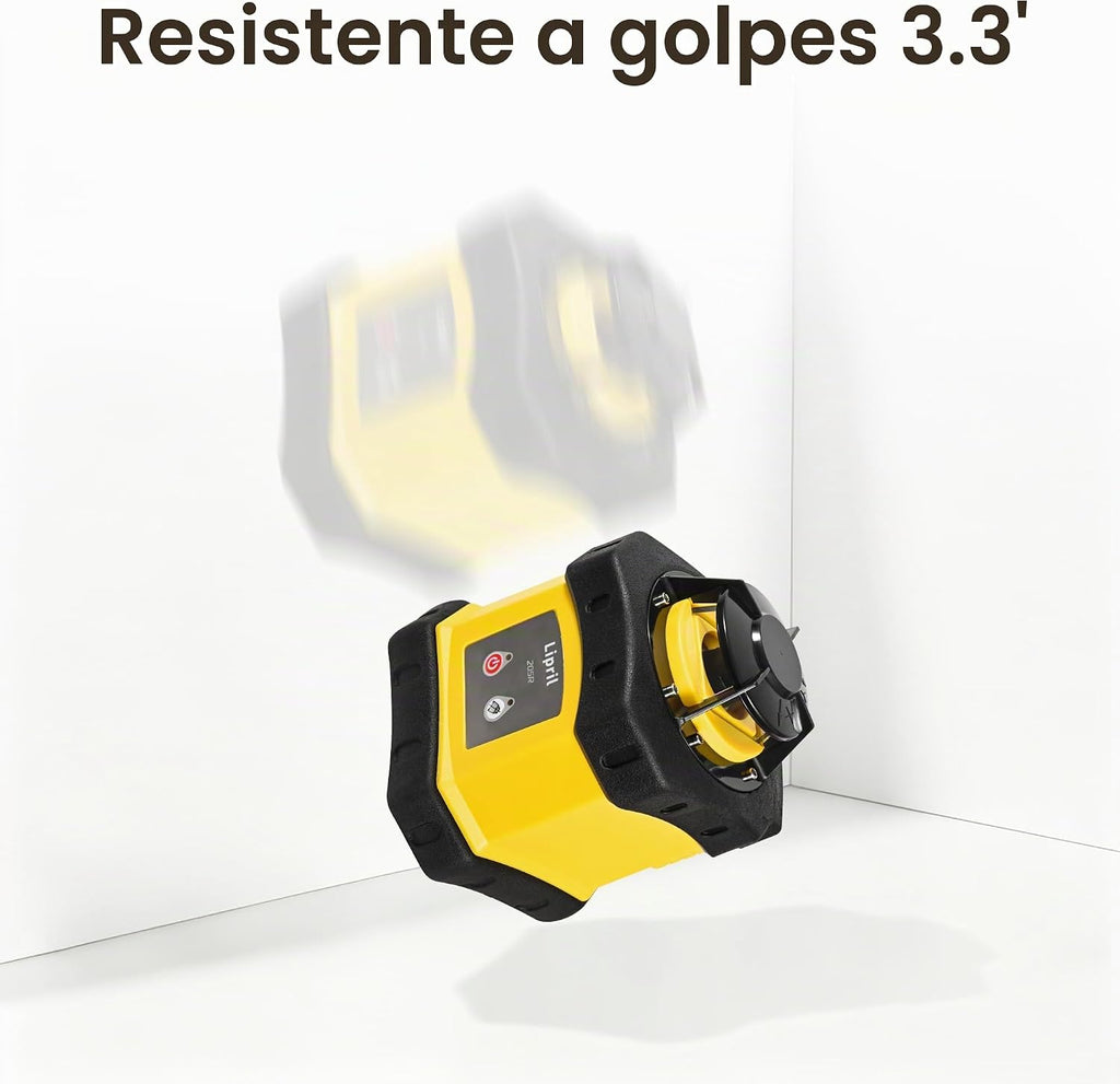 Kit de nivel láser rotatorio, nivel láser autonivelante de 360