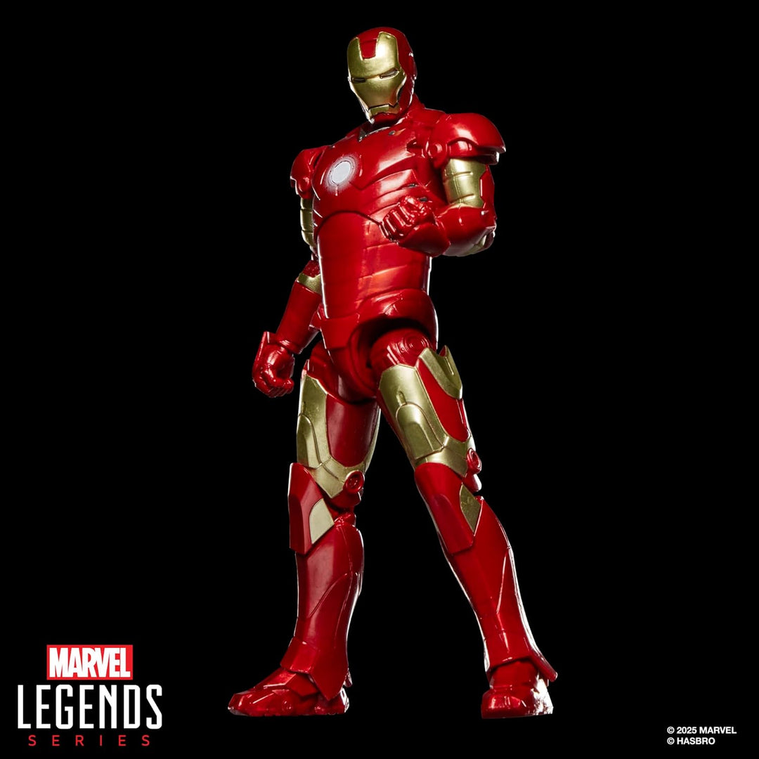 Marvel Serie Legends Iron Man Mark III, Figura de acción colecciona...