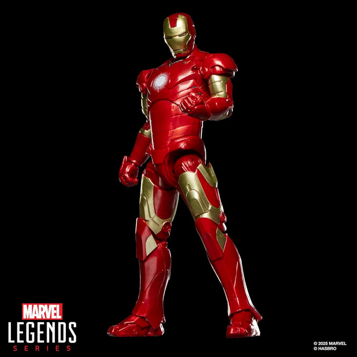 Marvel Serie Legends Iron Man Mark III, Figura de acción colecciona...