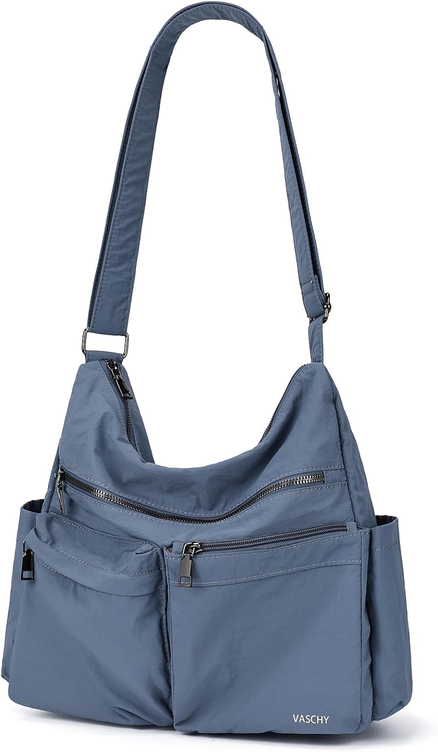VASCHY Bolso bandolera cruzado para hombre y mujer con bloqueo RFID