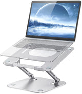 JOIOT Soporte ajustable de aluminio para portátil, elevador ergonóm...
