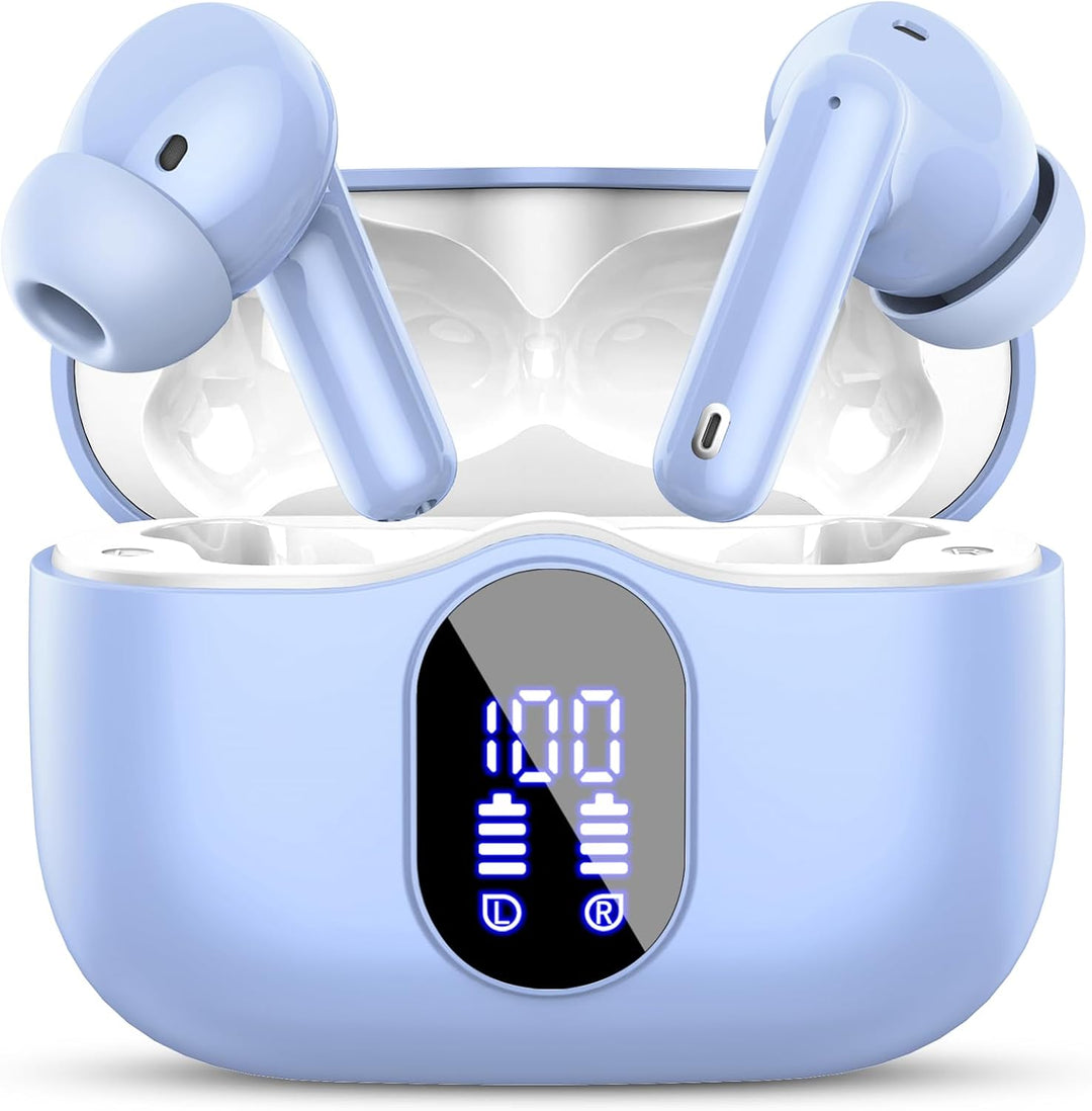 Auriculares inalámbricos Bluetooth con micrófono con cancelación de...