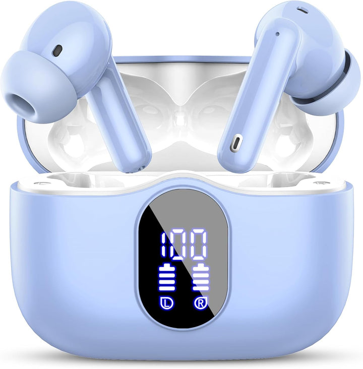 Auriculares inalámbricos Bluetooth con micrófono con cancelación de...