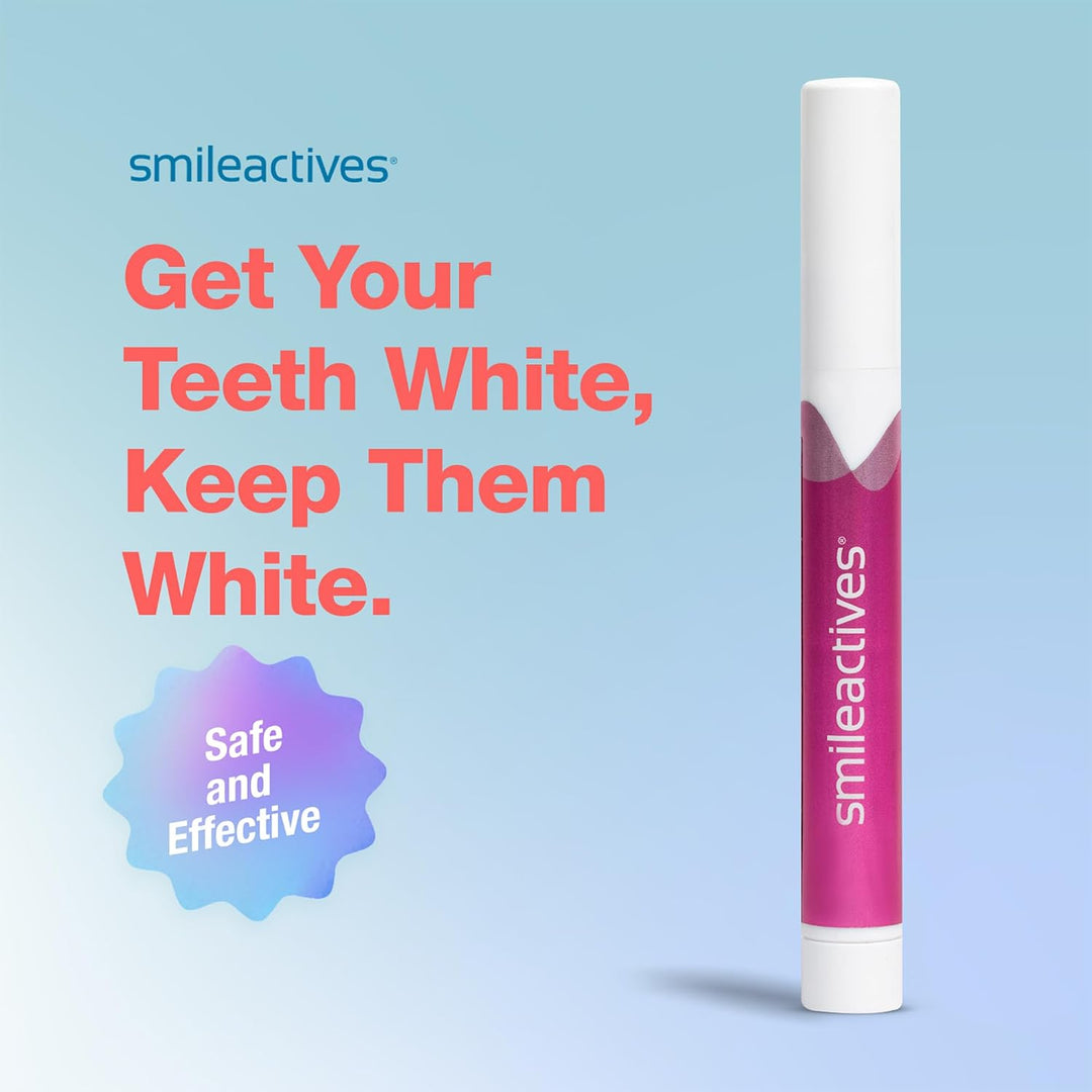 Smileactives Pluma Blanqueadora de Dientes para Sonrisa Blanca, Bla...