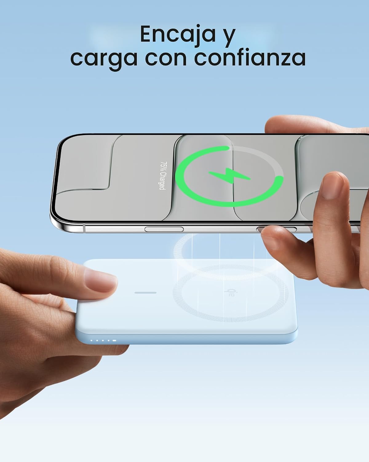 Anker MagGo Power Bank (5K, delgado)