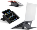 MOFT Soporte Invisible para Laptop de Escritorio, Soporte para Tableta y Computadora Sin Adhesivo con Doble Ángulo, Soporte Elevador de Laptop Plegable y Portátil, Compatible con Tabletas de 7-11" y