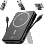Cargador portátil magnético 10000mAh, banco de energía 22.5W con cable