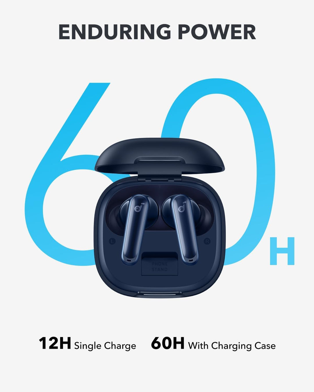 Soundcore P40i by Anker, auriculares inalámbricos con cancelación d...