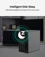 TERRAMASTER D6-320 Carcasa de Disco Duro Externo - USB 3.2 Gen2 10G...