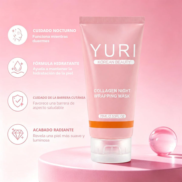 POLAR HAIR YURI Mascarilla de colágeno, mascarilla de colágeno para...