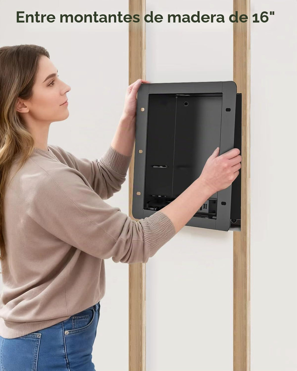FORGING MOUNT Soporte de TV empotrado en pared para televisores de 32 a 70