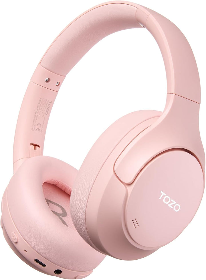 TOZO Auriculares híbridos HT3 con cancelación de ruido, batería de...