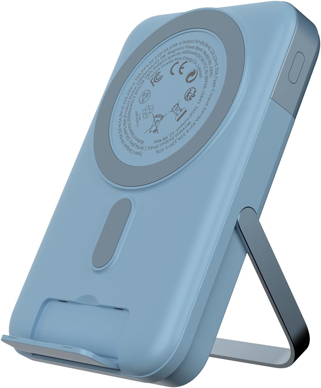 JUOVI Banco de energía magnético, cargador portátil de 10000 mAh, b...