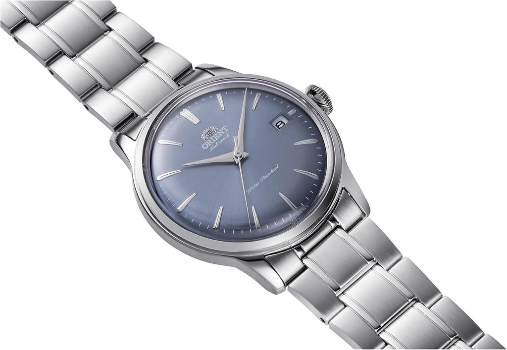 Orient Bambino Versión 7 38mm Reloj Automático de Vestir en Azul Modelo: RA-AC0M10L30B