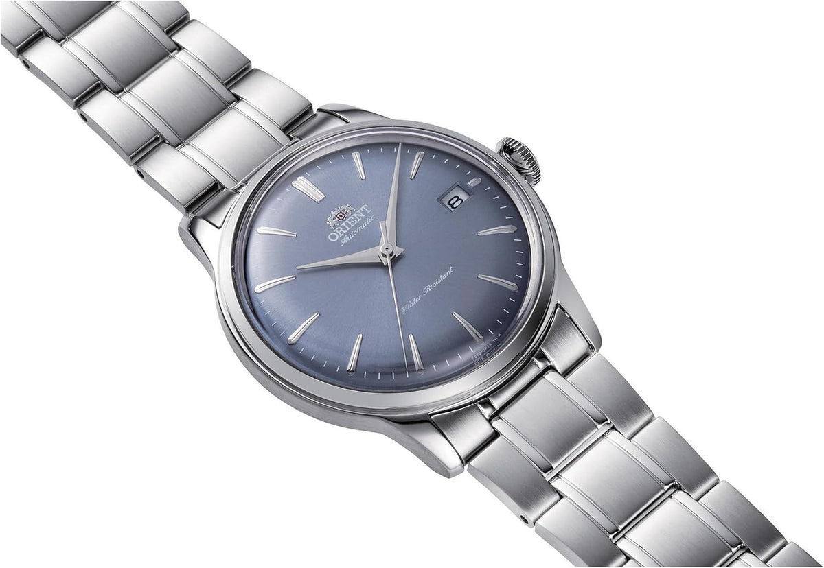 Orient Bambino Versión 7 38mm Reloj Automático de Vestir en Azul Modelo: RA-AC0M10L30B