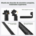 K&F CONCEPT Palo selfie plegable de 36.4 pulgadas compatible con Insta360