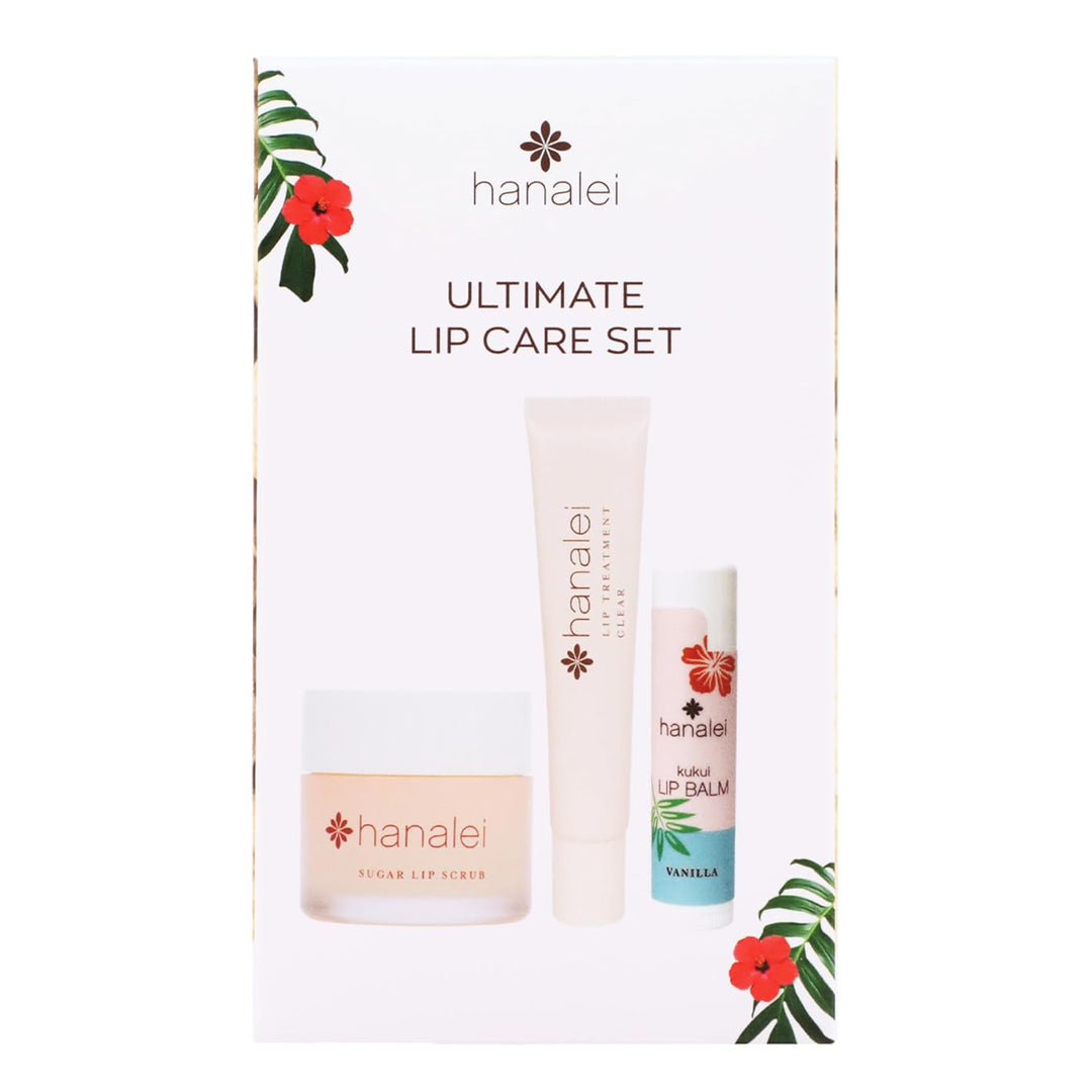 Hanalei Ultimate Lip Care Products Set \u2013 Exfoliante labial de...
