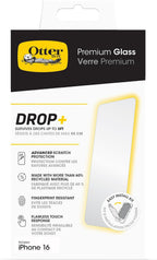 OtterBox Protector de pantalla de vidrio premium para iPhone 16