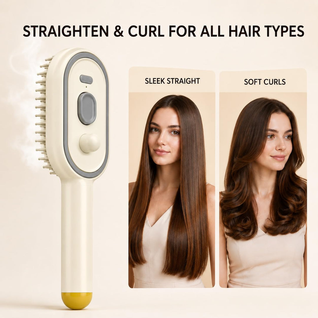 Cepillo de vapor para el cabello, cepillo eléctrico 2026, cepillo a...