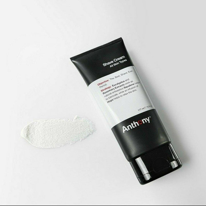 Anthony Crema de afeitar para hombre para pieles sensibles: extract...