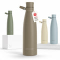 LARS NYSØM Botella de agua aislada de acero inoxidable Botellas de agua de