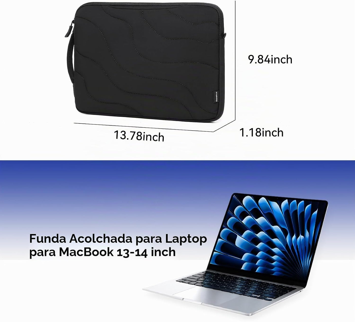 Omnpak Funda para portátil MacBook Air\/Pro M5-M1 y Neo A18 Pro de...