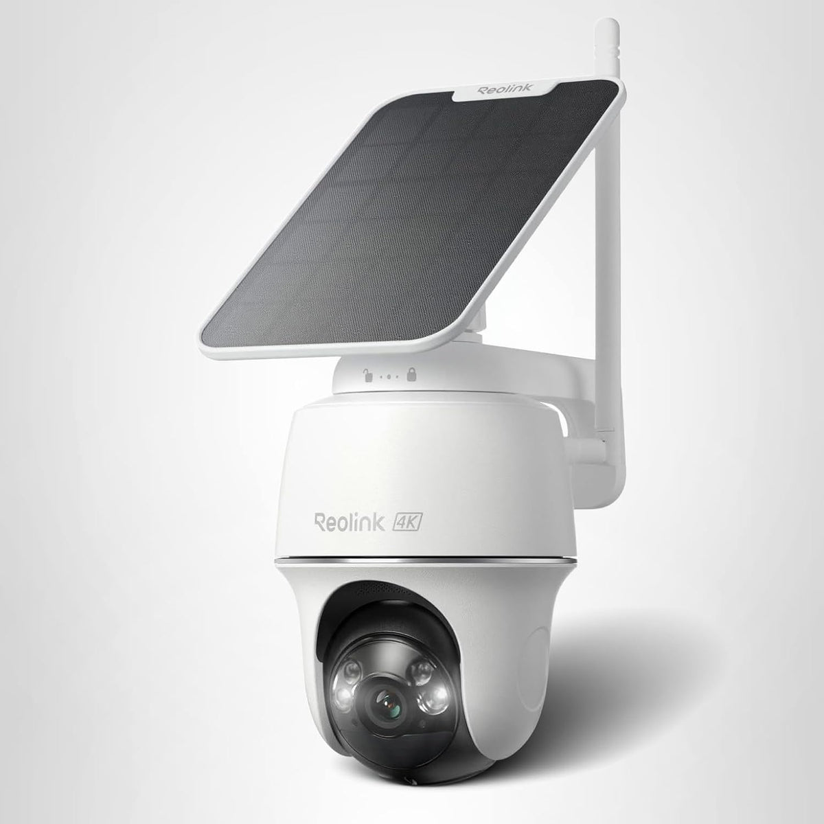 REOLINK Argus PT Ultra First 4K Cámaras de seguridad solar inalámbricas, Seguimiento automático
