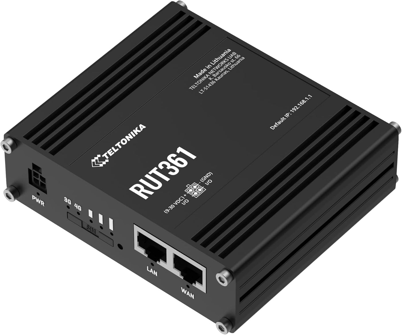Teltonika RUT361 Industrial 4G LTE Router \u2013 Compact &amp; Rugg...