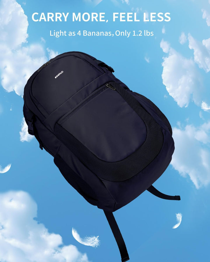 ECOHUB Mochila de viaje para mujer, se adapta a mochila para laptop...