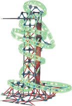 K'NEX Thrill Rides - Juego de construcción de montaña rusa Web Weaver, 439 piezas, a partir de 9 años, juguete educativo de construcción, multicolor