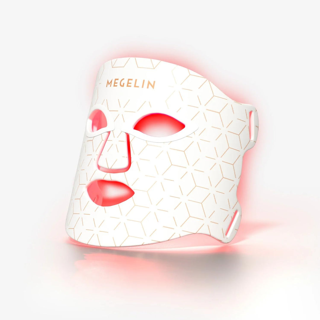 MEGELIN Máscara Facial de Terapia de Luz LED en 7 Colores, Máscara...