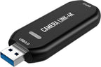 Cam Link 4K - Tarjeta de captura externa para videocámara DSLR ActionCam como cámara web, HDMI a USB 3.0, reunión/transmisión/grabación en 4K60/1080p120, fácil conexión para OBS/Zoom