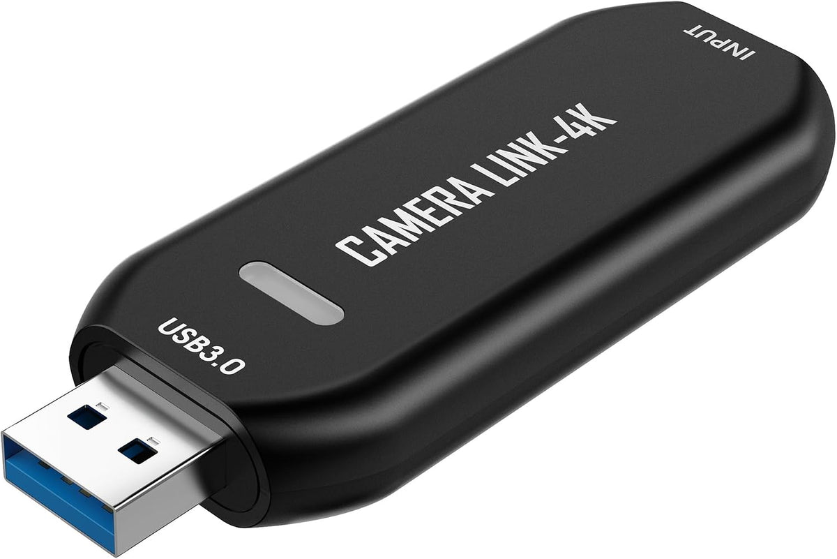 Cam Link 4K - Tarjeta de captura externa para videocámara DSLR ActionCam como cámara web, HDMI a USB 3.0, reunión/transmisión/grabación en 4K60/1080p120, fácil conexión para OBS/Zoom