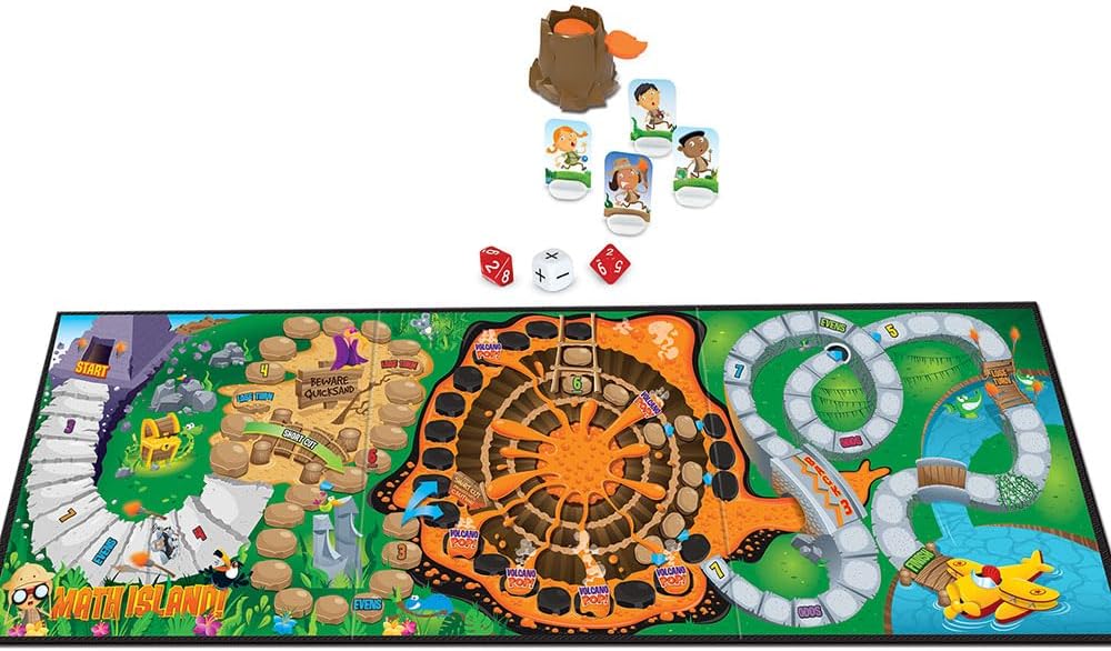 Learning Resources Math Island Juego de suma y resta