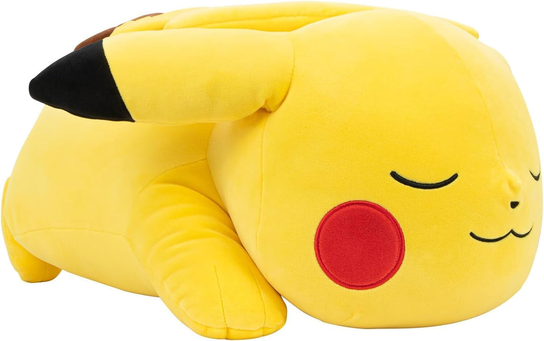 Pokemon Pikachu - Peluche para dormir, 18 pulgadas, felpa prémium e...