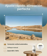 Magcubic - Miniproyector HY300PRO 2026 con WiFi y Bluetooth, proyec...
