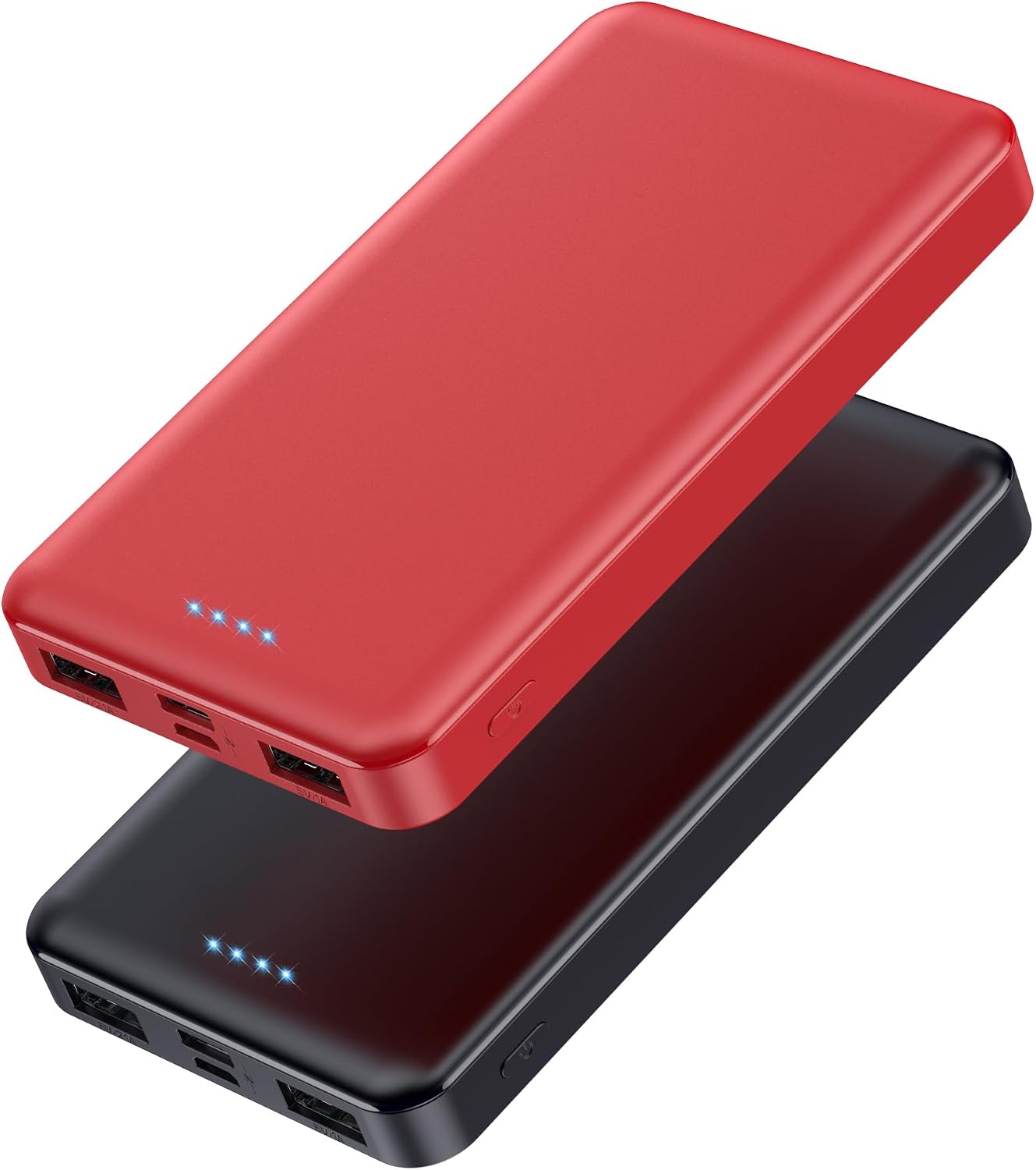 [Paquete de 2] Cargador Portátil Power Bank 10000mAh, Batería Exter...
