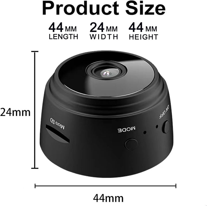 ZMDCAM Cámara Oculta Inalámbrica Mini Cámara WiFi 1080P HD