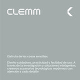 Clemm Banco de energía inalámbrico magnético de 10000 mAh, cargador...
