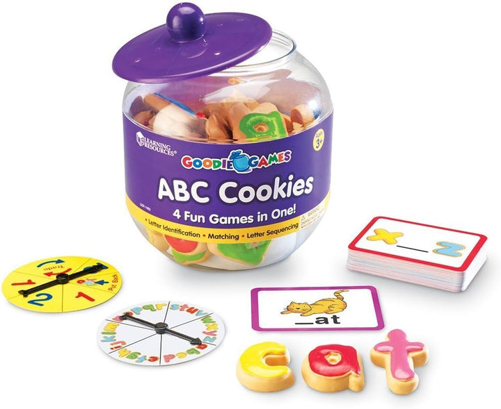 Learning Resources Goodie Games ABC Cookies - Letras del alfabeto,...