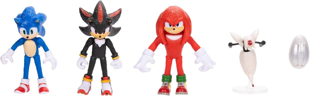 Sonic The Hedgehog 3 figuras de acción de película de 2.5 pulgadas,...
