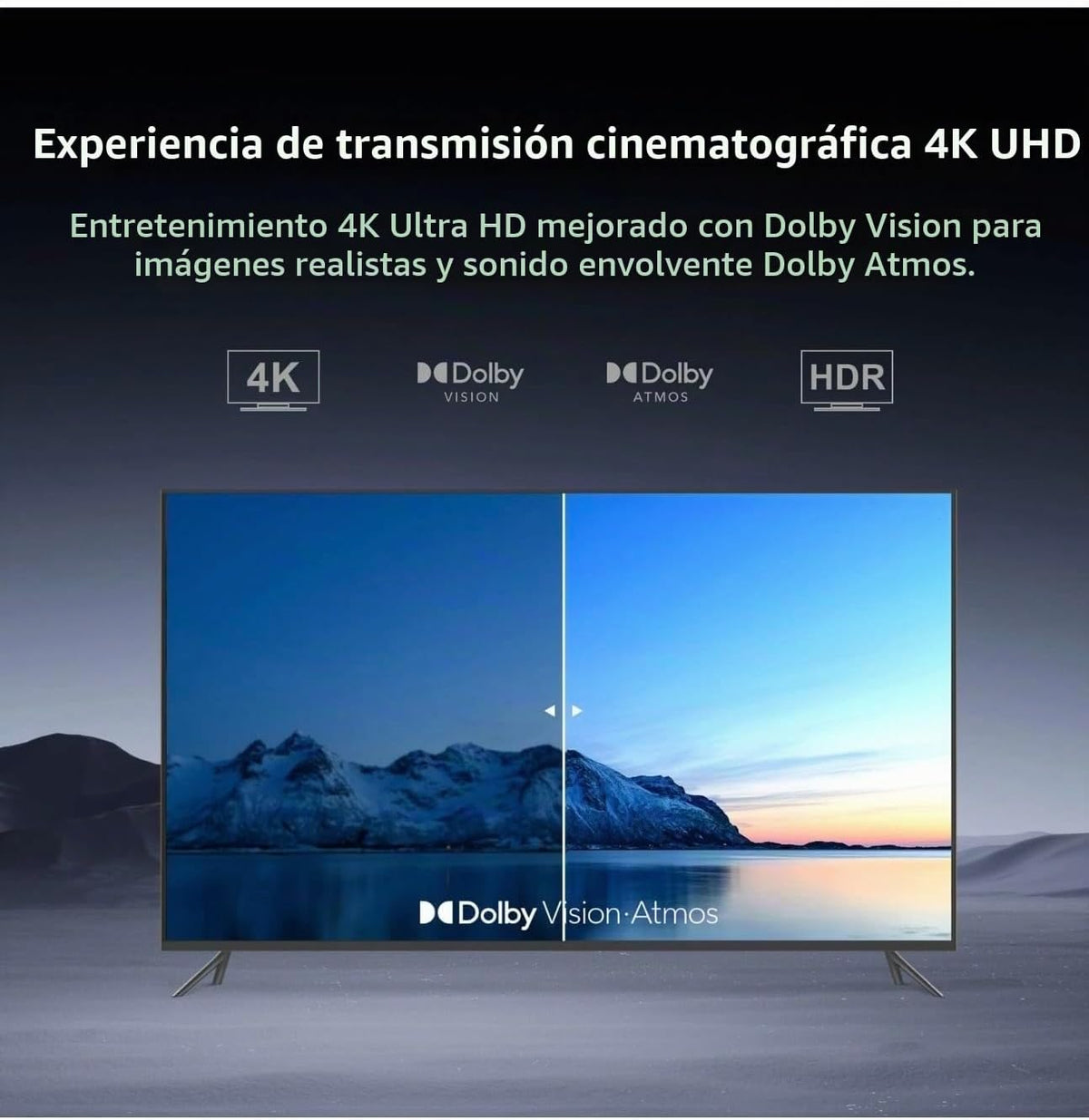 IT'S BRAZILIAN onn - Dispositivo de transmisión 4K Pro, Google TV con Gemini* - Transmisión ultrarrápida, impresionante 4K UHD, 32 GB de almacenamiento, 3 GB de RAM, Dolby Vision y Atmos, Find My Remote con luz de fondo, puerto Ethernet