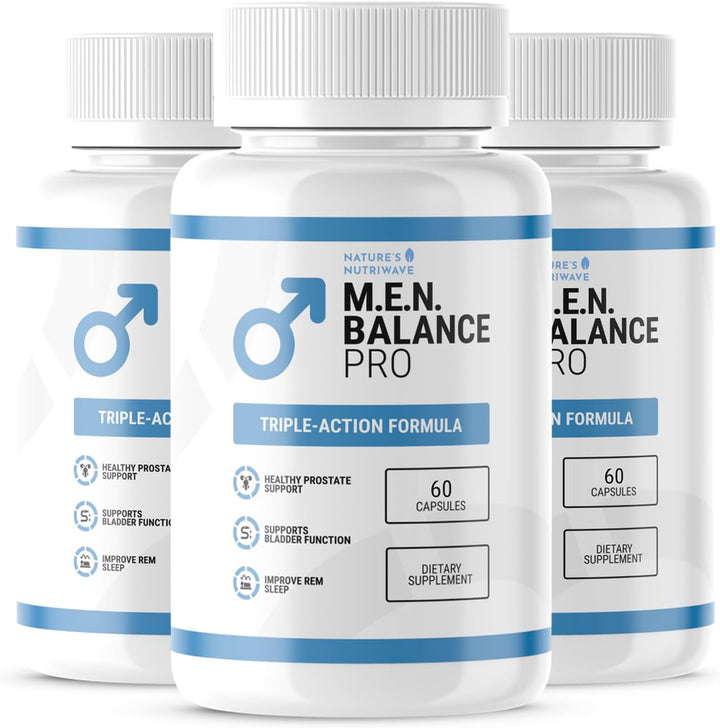 Men Balance Pro - Fórmula para hombre a base de plantas - Cápsulas...