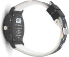 Accutime Star Wars Baby Yoda Reloj de pulsera analógico de cuarzo con cara pequeña, detalles verdes para niñas, niños de todas las edades (MNL9001AZ), Verde, Reloj de pulsera analógico