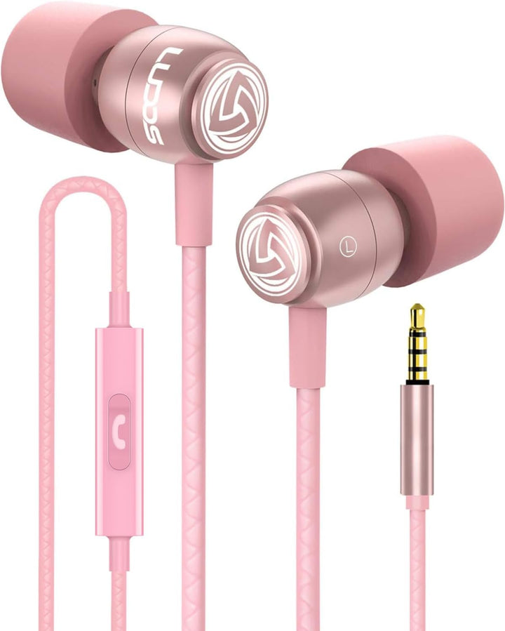 LUDOS Clamor - Audífonos con cable tipo in-ear, 5 años de garantía,...