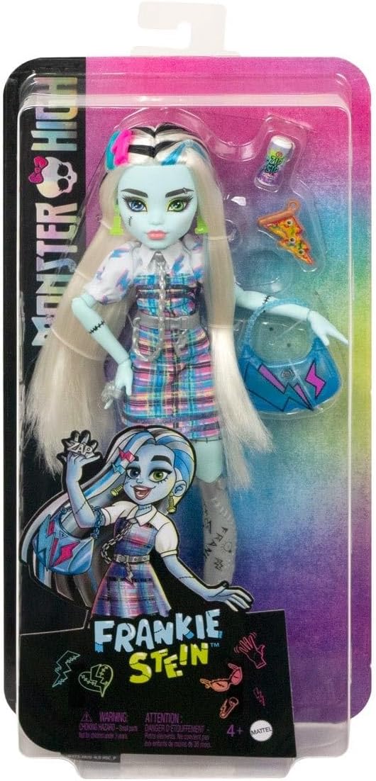 Monster High Muñeca Frankie's Day Out, MTHKY73, rosa